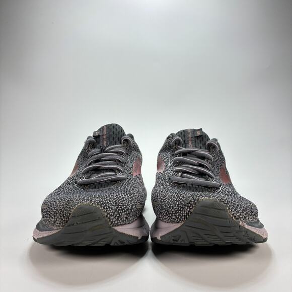 Brooks Adrenaline GTS 21 Wide Dark Gray Running Shoes 1203291D528 Women's Size 8 - Picture 2 of 13